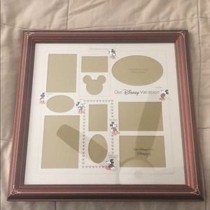 Vintage “our Disney vacation” photos frame.